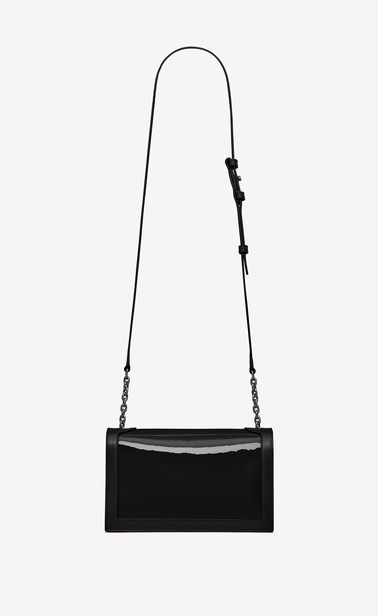 BOOK BAG aus schwarzem Lackleder – E-Shop-Exklusivität